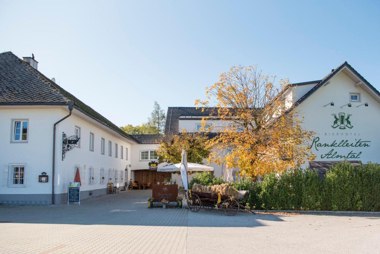 Bierhotel Ranklleiten Almtal Pettenbach Dış mekan fotoğraf